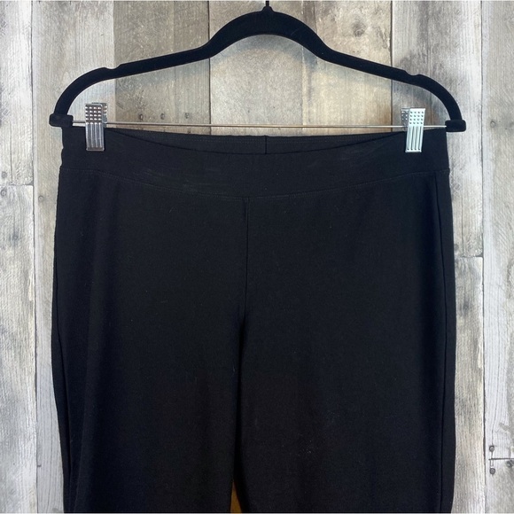 Eileen Fisher Washable Stretch Crepe Pant in Black Size Small. - Picture 6 of 13